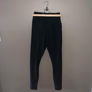 American Apparel Black Shiny Leggings